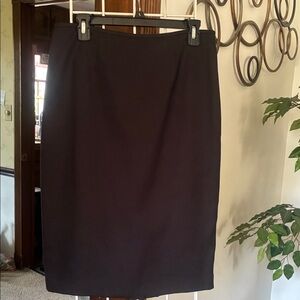 Evan Picone Black Pencil Skirt